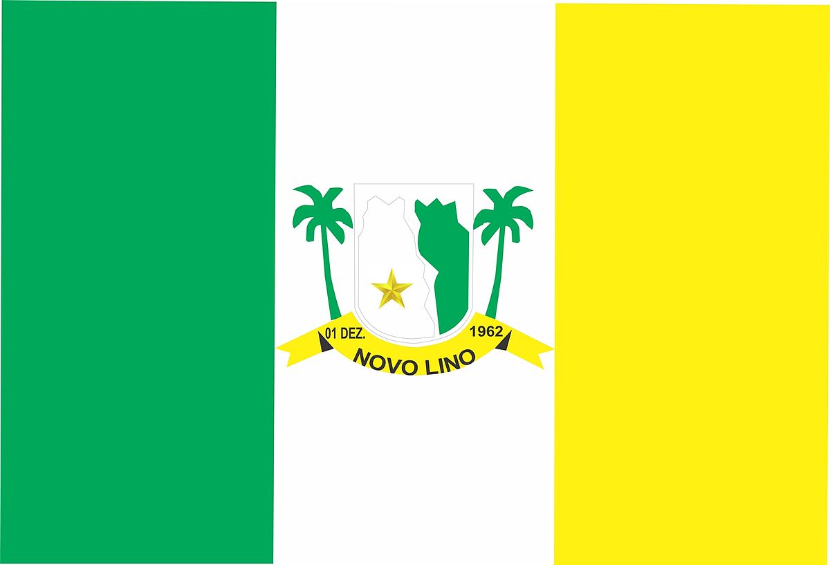 Bandeira de Novo Lino